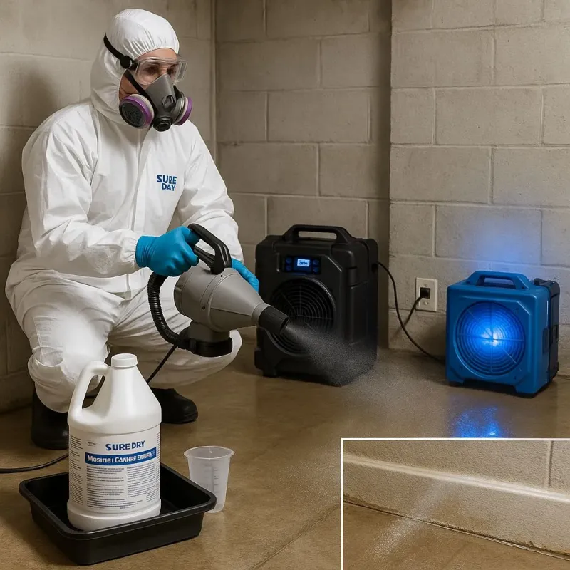 Sanitization and Odor Removal process in Hayfork, CA